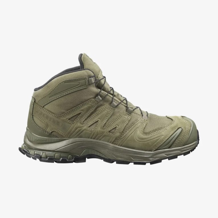 Botas Tácticas Salomon Xa Forces Mid EN Mujer Verde Oliva | MX EDNG528